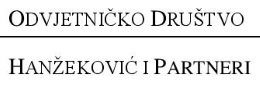ODVJETNIČKO DRUŠTVO HANŽEKOVIĆ & PARTNERI